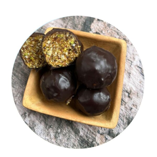 Chocolate dry fruits ladoo