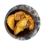 Gujiya/ Karjikaya Sweetened with Dates