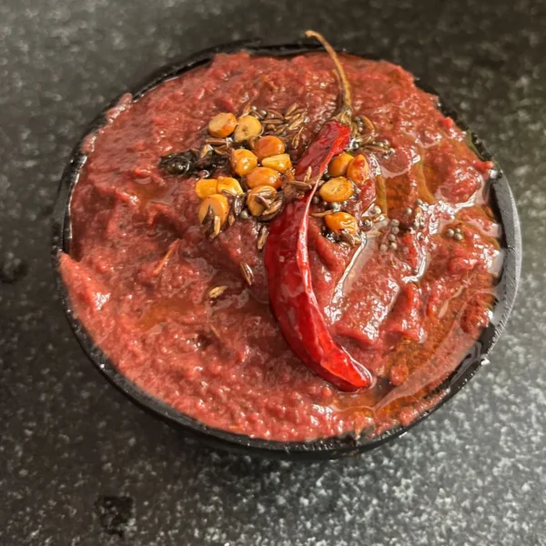 Beetroot Tomato Chutney