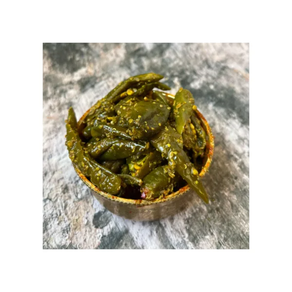 Mirchi Pickle/ Green Chilli Pickle