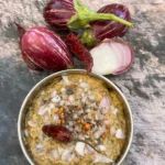 Brinjal Onion chutney