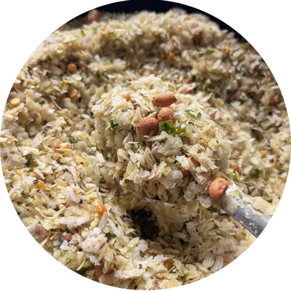 Instant poha mix