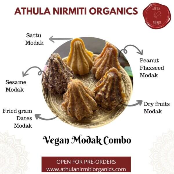 Vegan Modak Combo
