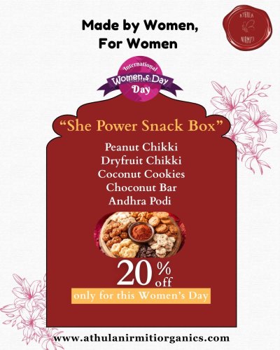 She Power Snack Box – Women's Day Special Combo